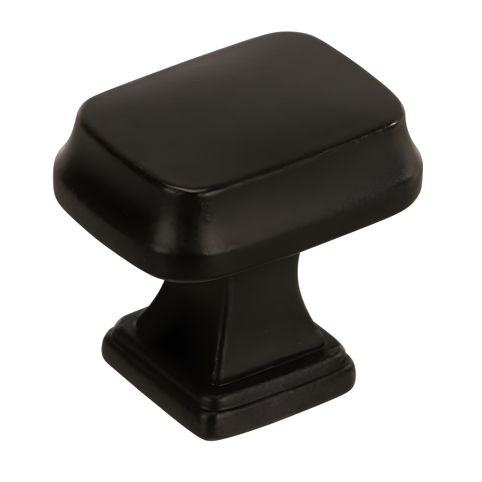 Black Bronze Rectangular Industrial Cabinet Knob