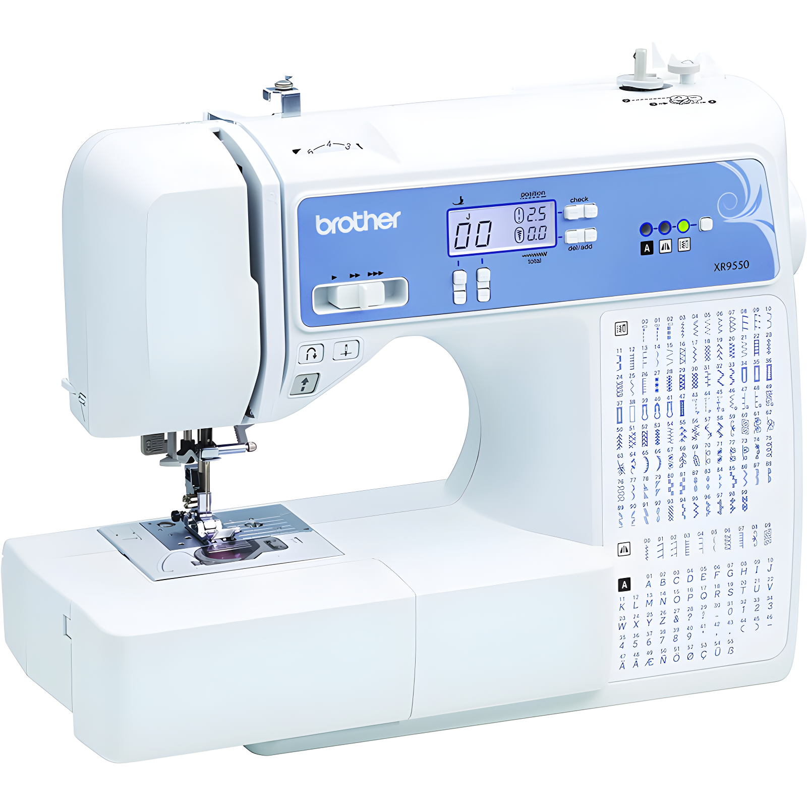 Brother XR9550 White Computerized Sewing and Quilting Machine