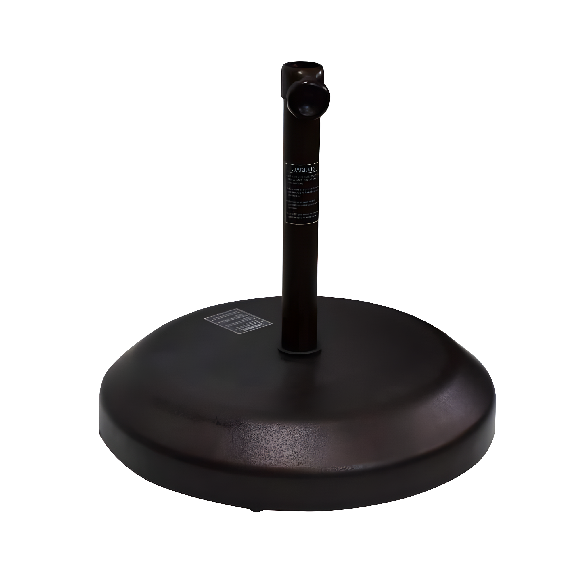 Bronze Metal 75 lb Umbrella Base with Wheels