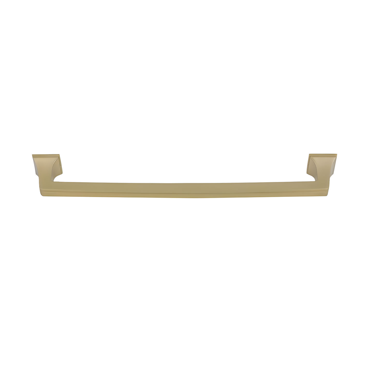 Golden Champagne 12" Traditional Appliance Pull with Mounting Hardware