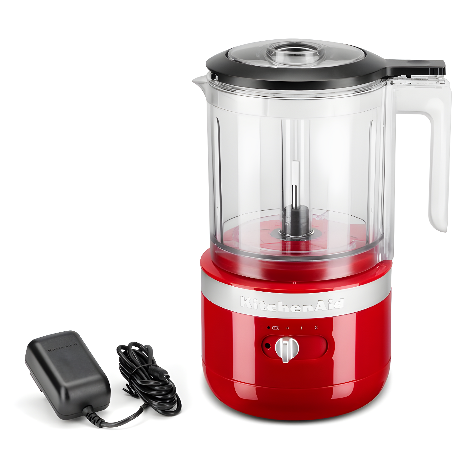 Empire Red Cordless 5-Cup Food Chopper with Stainless Steel Blade