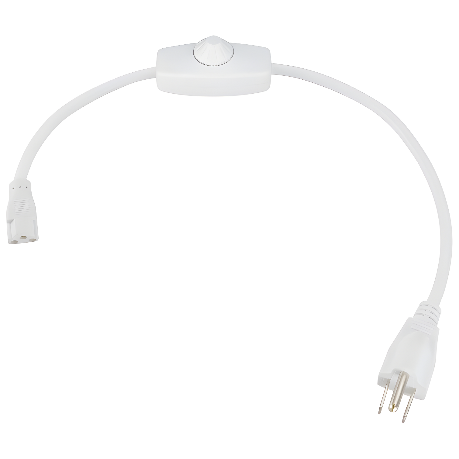 White 16" LED Under-Cabinet Power Cord