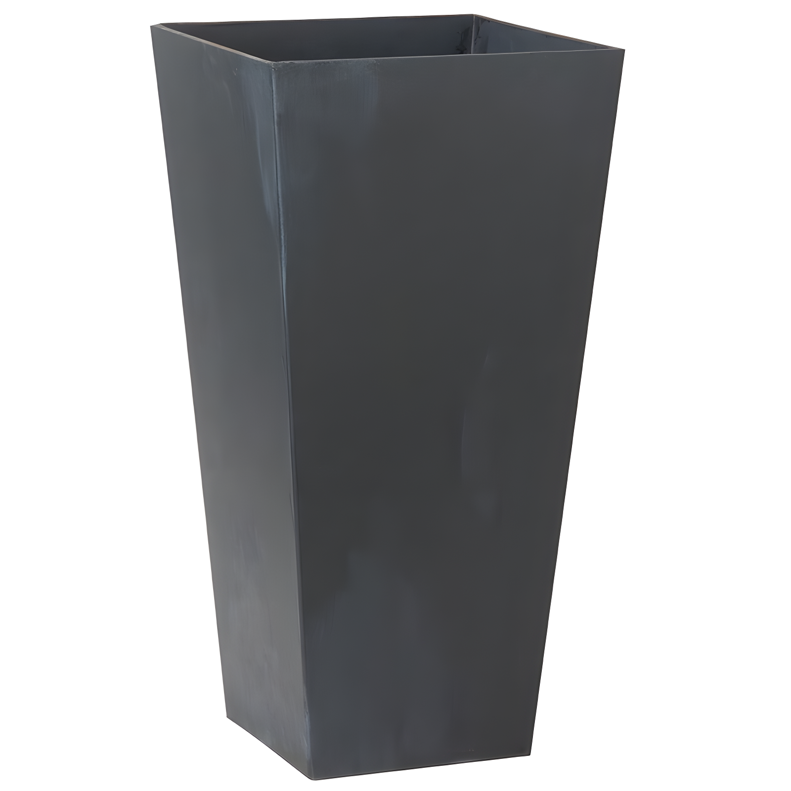 Ella Modern Black Square Planter with Self-Watering Reservoir 13.5"