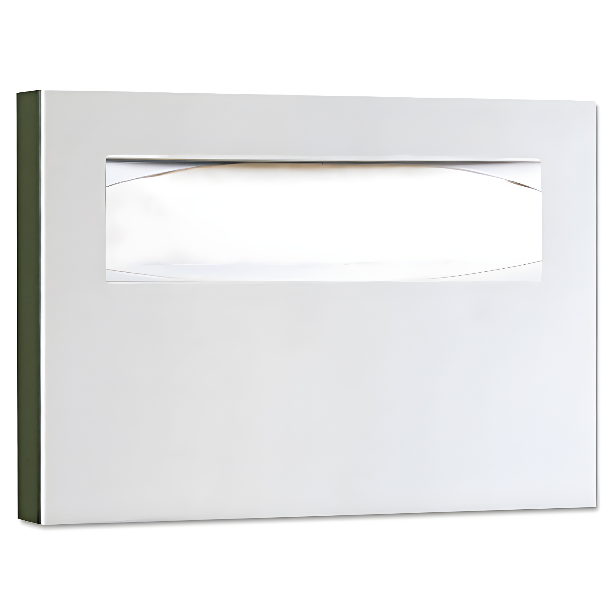 Satin Finish Stainless Steel Toilet Seat Cover Dispenser