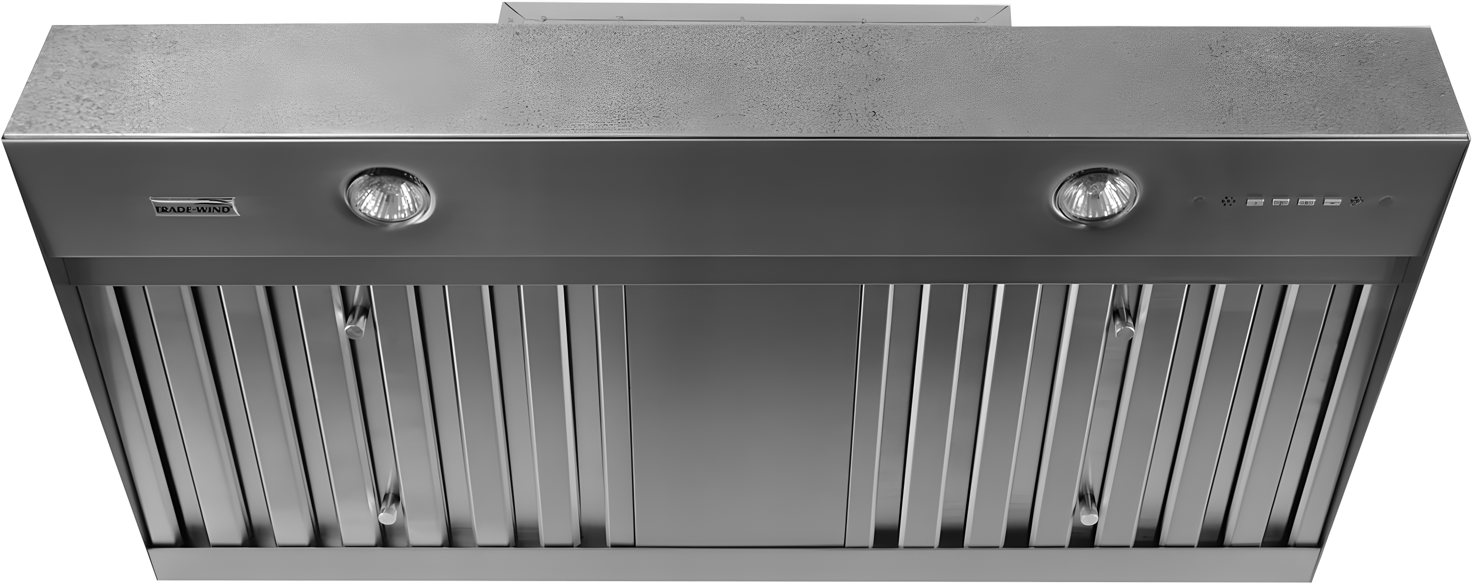 Stainless Steel 48" Range Hood with LED Controls