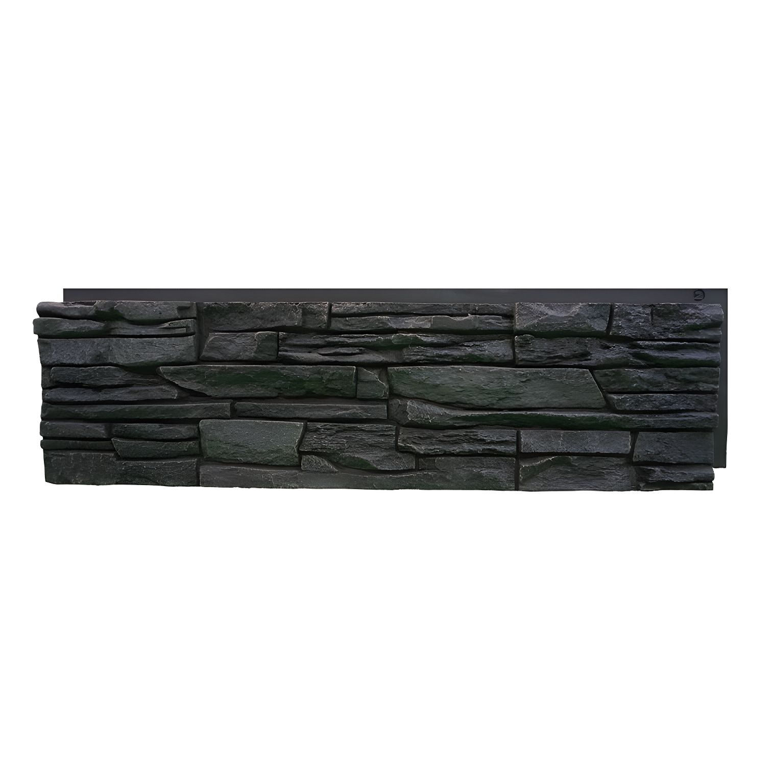 Iron Ore 41.25'' x 11.25'' Faux Stone Wall Paneling