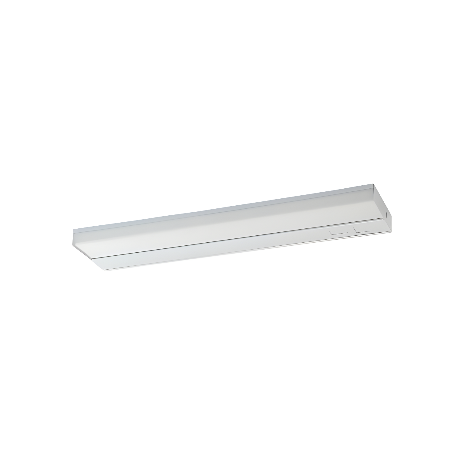 33-Inch White Steel LED Under Cabinet Light Bar