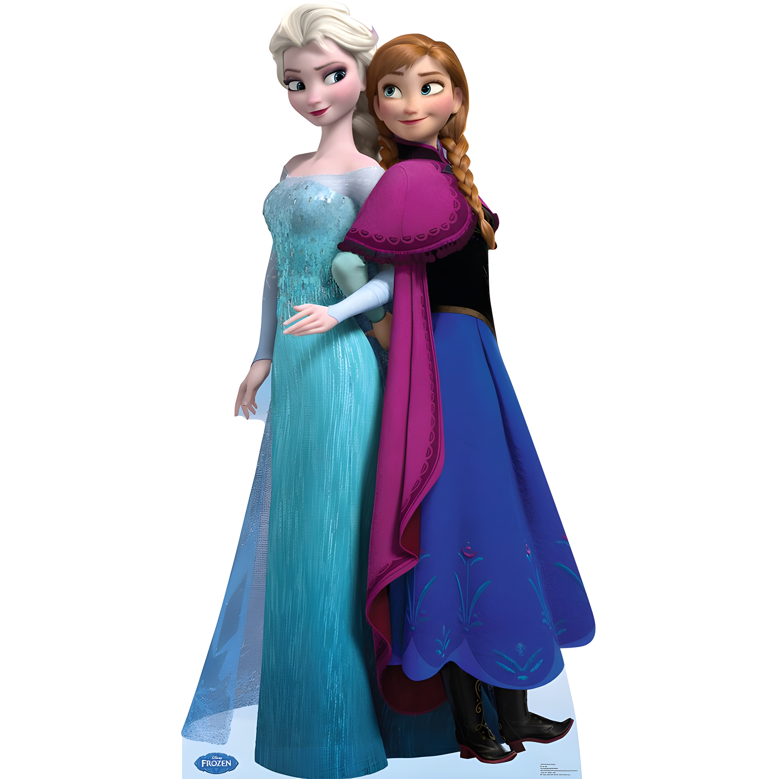 Elsa and Anna Life-Size Cardboard Standup