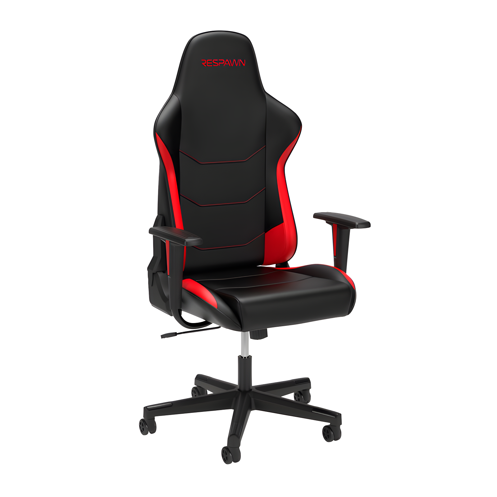 RESPAWN 110 Red and Black Ergonomic Gaming Chair with Headrest