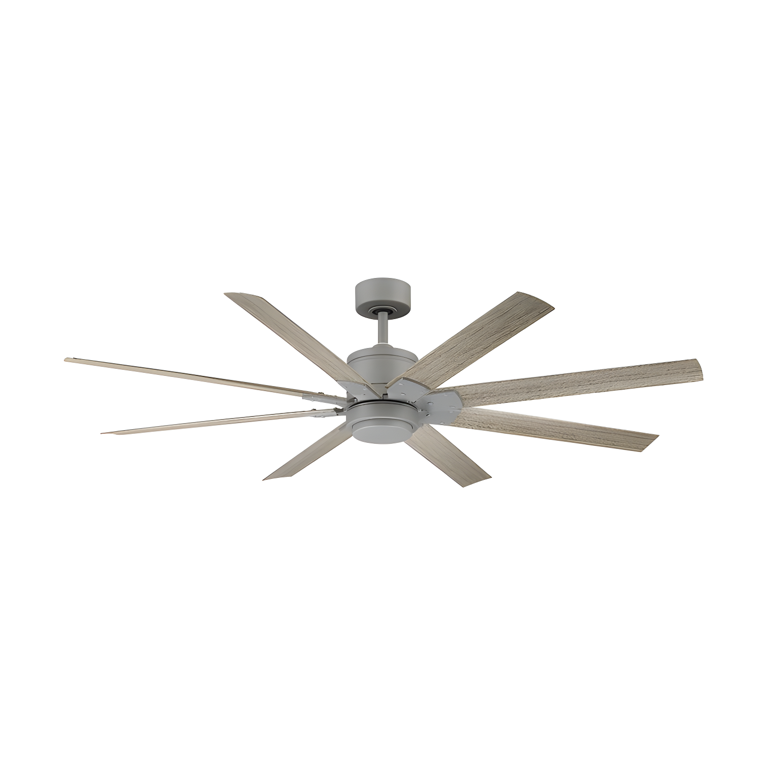 Renegade Graphite Weathered Wood 52" Smart Ceiling Fan with LED Light