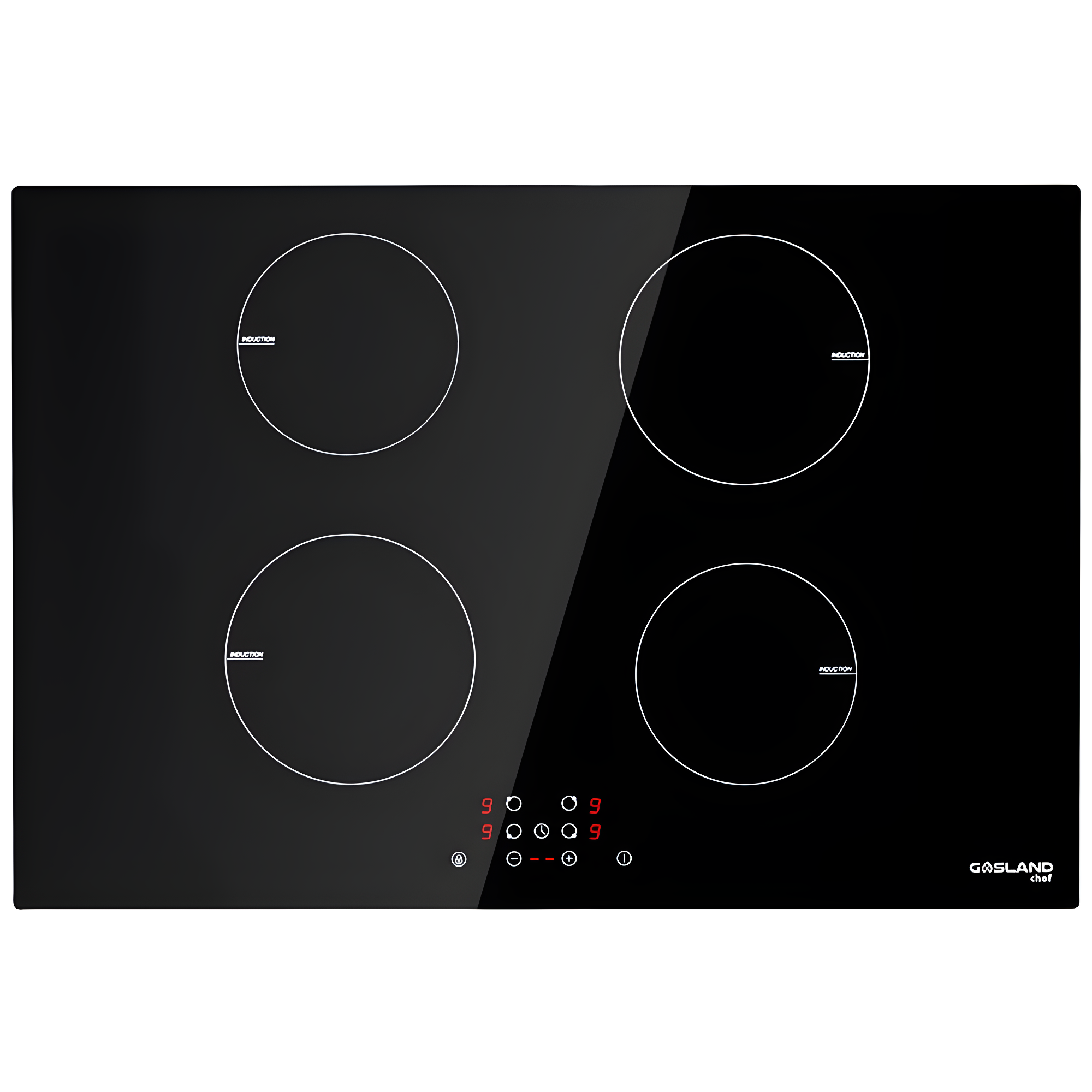 Gasland Chef 30" Black Vitro Ceramic 4-Burner Induction Cooktop