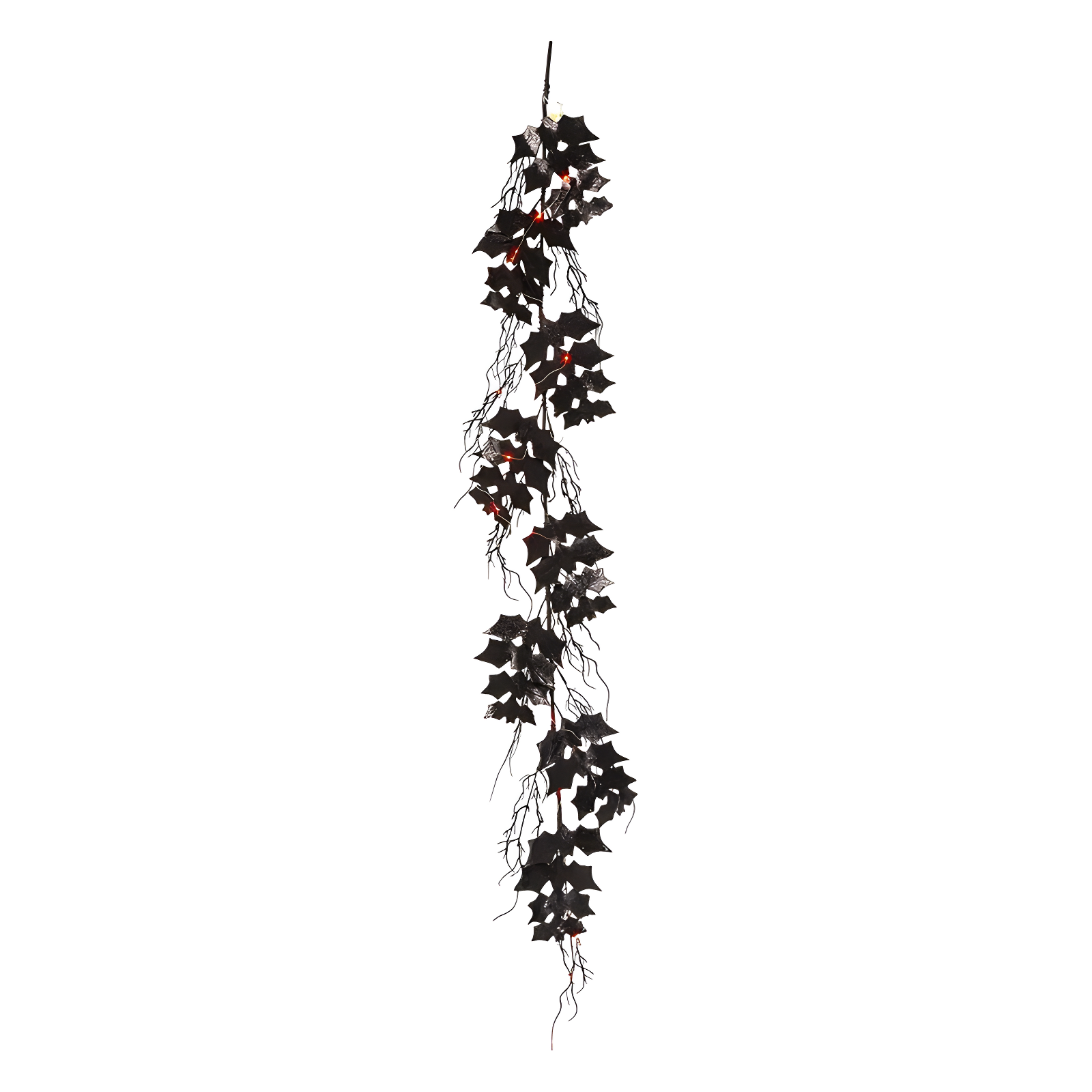 Oversized Warm White Artificial Fall Garland with Lights