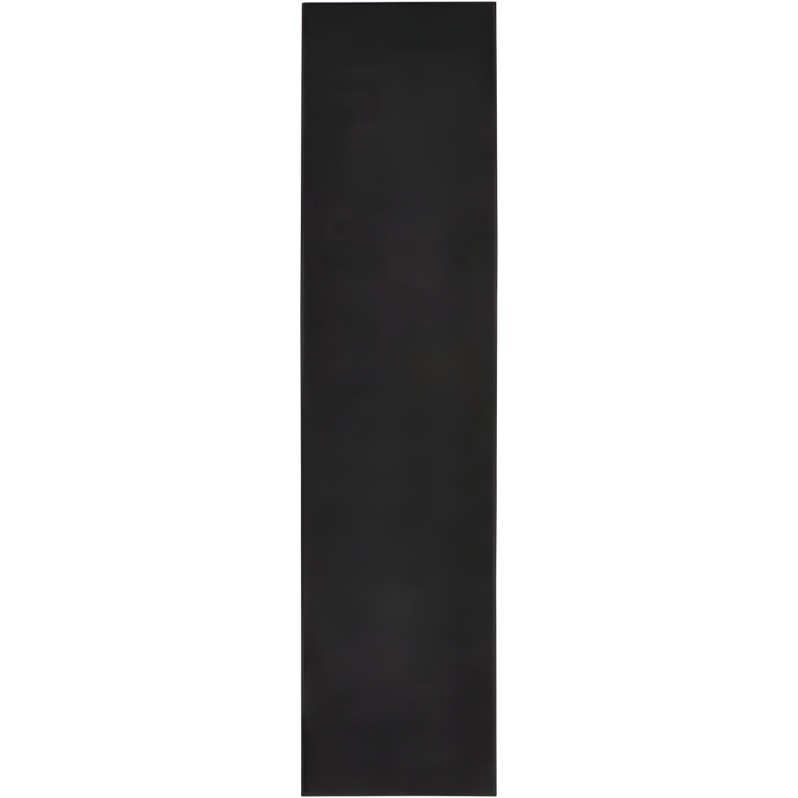 Essential Elegance 2'2" x 12' Black Flat Woven Outdoor Rug