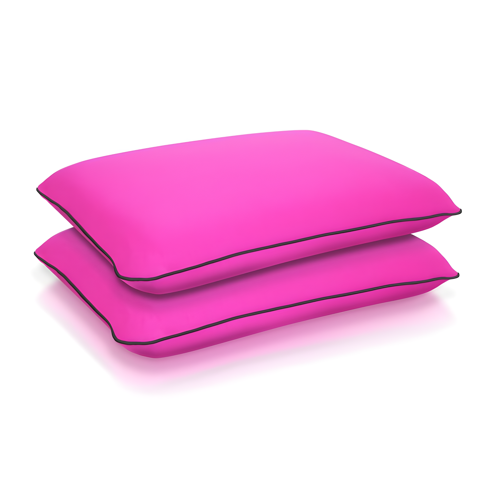 Party Pink Memory Foam Cooling Pillow Set of 2