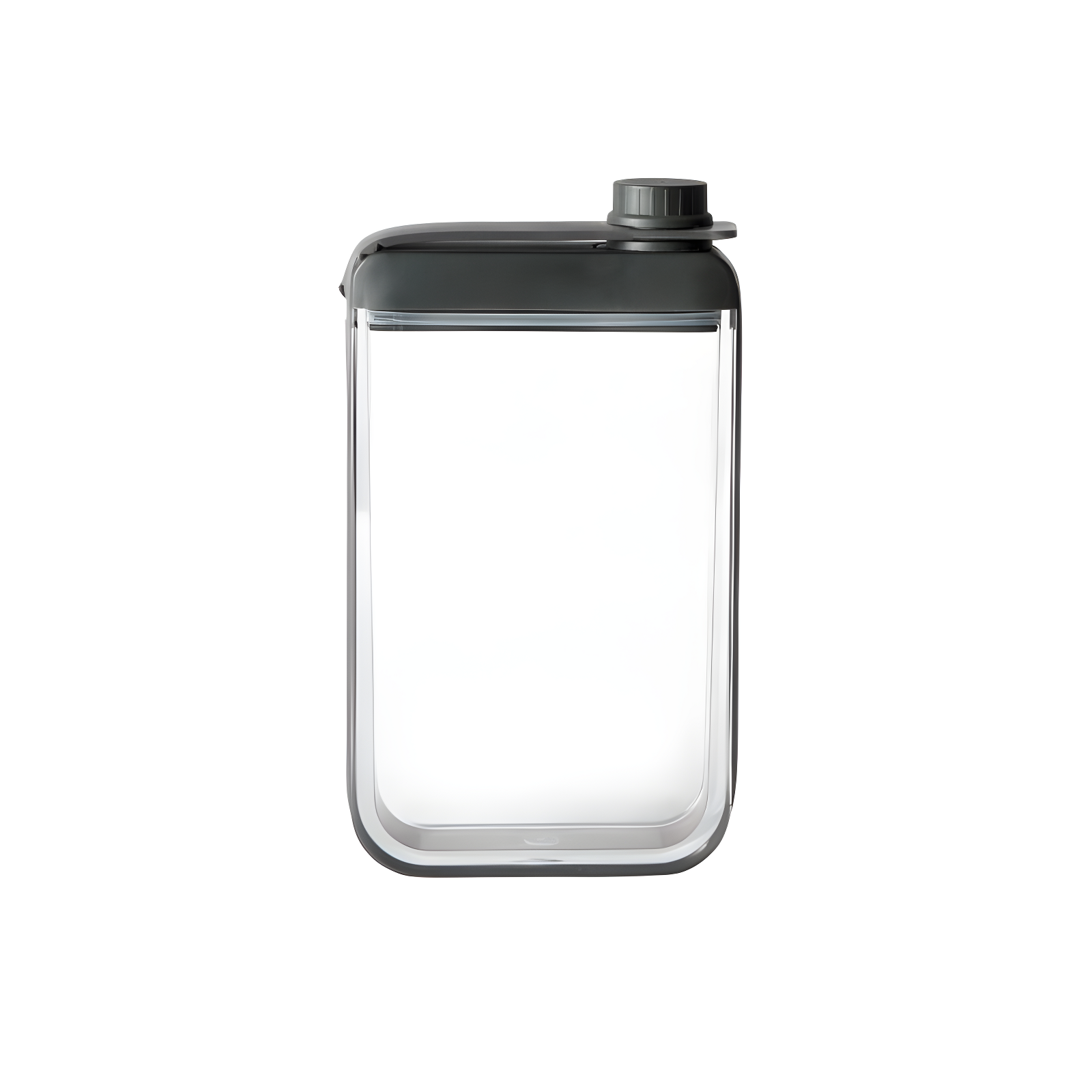 7.25 oz Clear and Black Tritan Leak-Free Flask