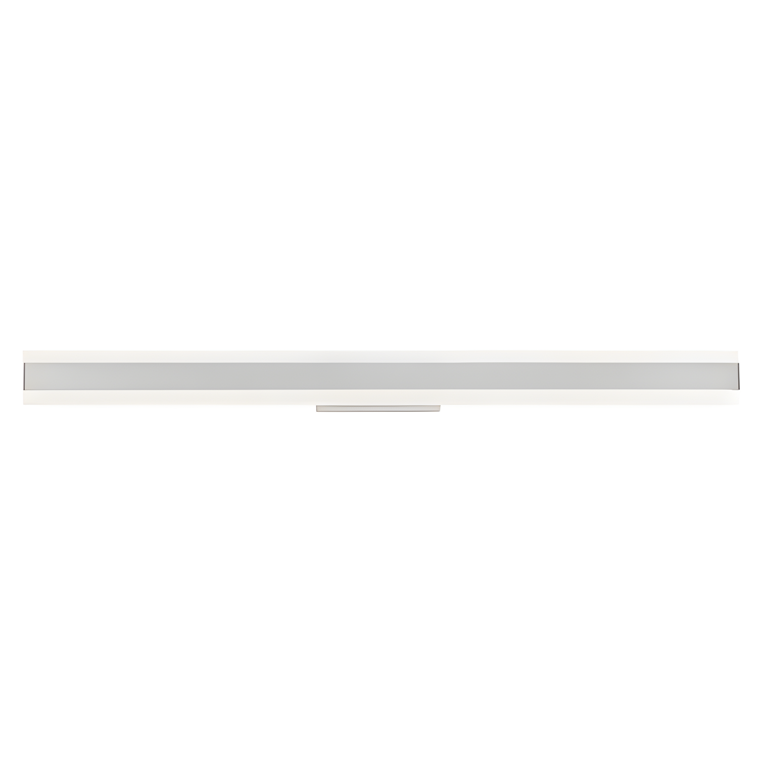 Sleek Brushed Nickel 37" LED Vanity Light for Outdoor Use