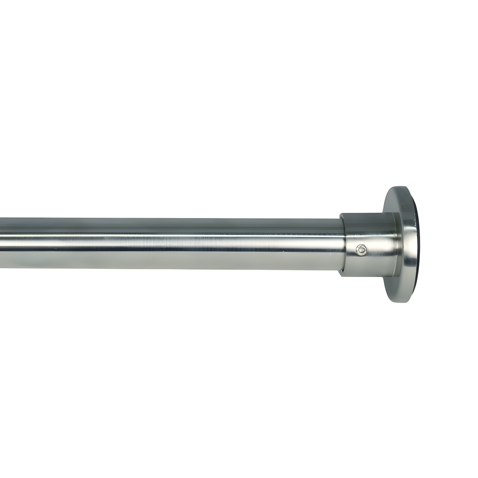 Brushed Nickel Stainless Steel Adjustable Tension Curtain Rod