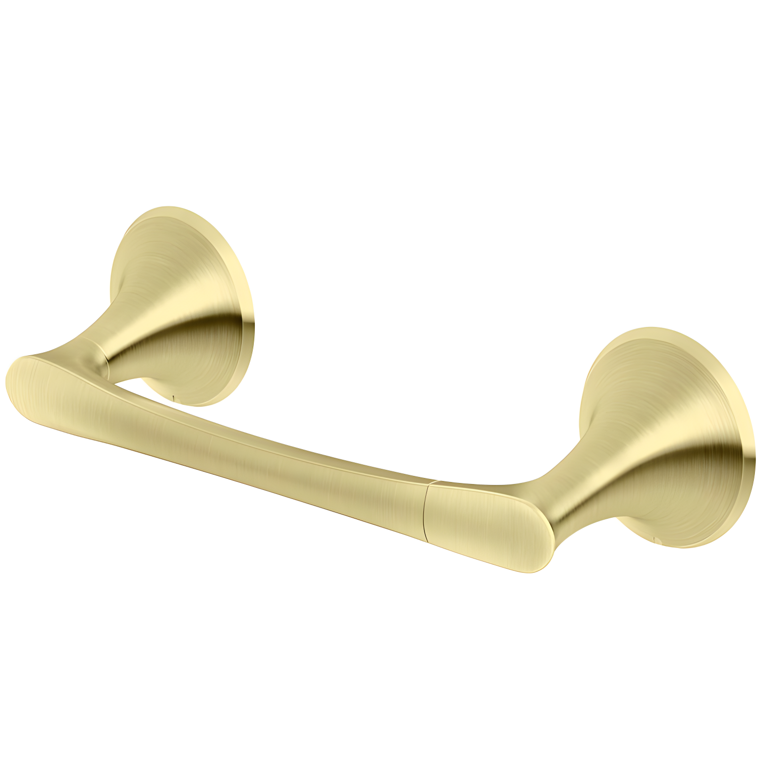 Rhen Brushed Gold Wall Mount Toilet Paper Holder