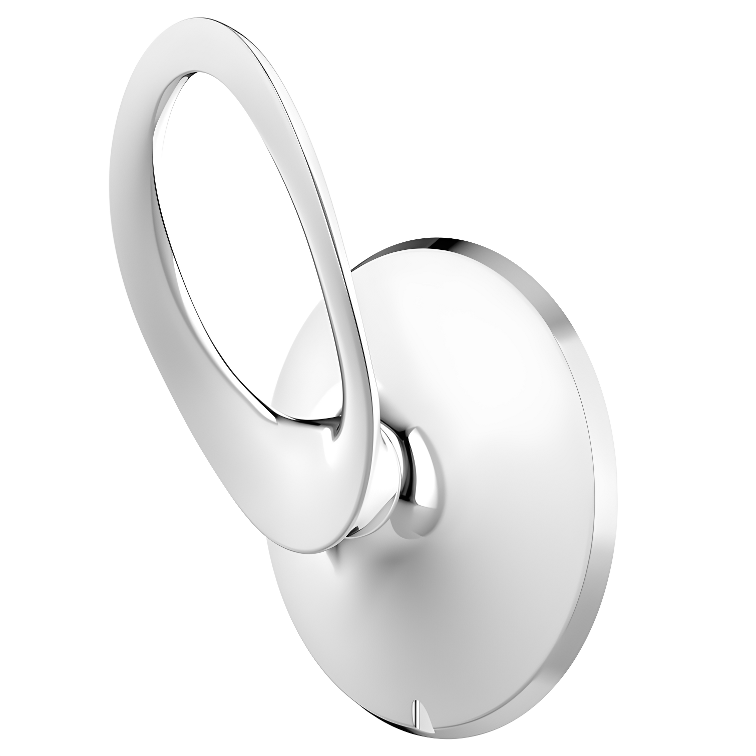 Polished Chrome Modern Wall Mounted Robe Hook