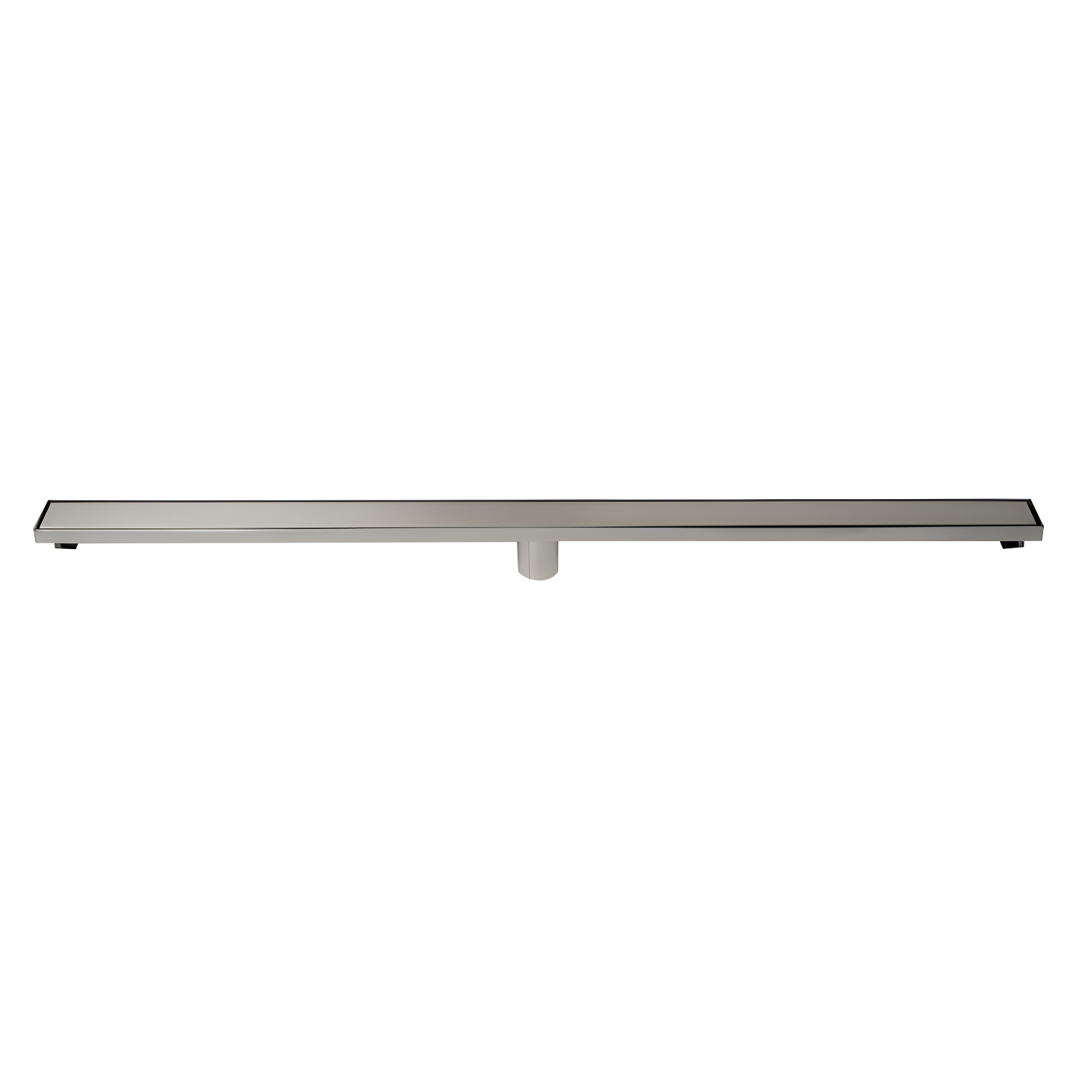 47.25'' Brushed Stainless Steel Linear Shower Drain with Solid Cover