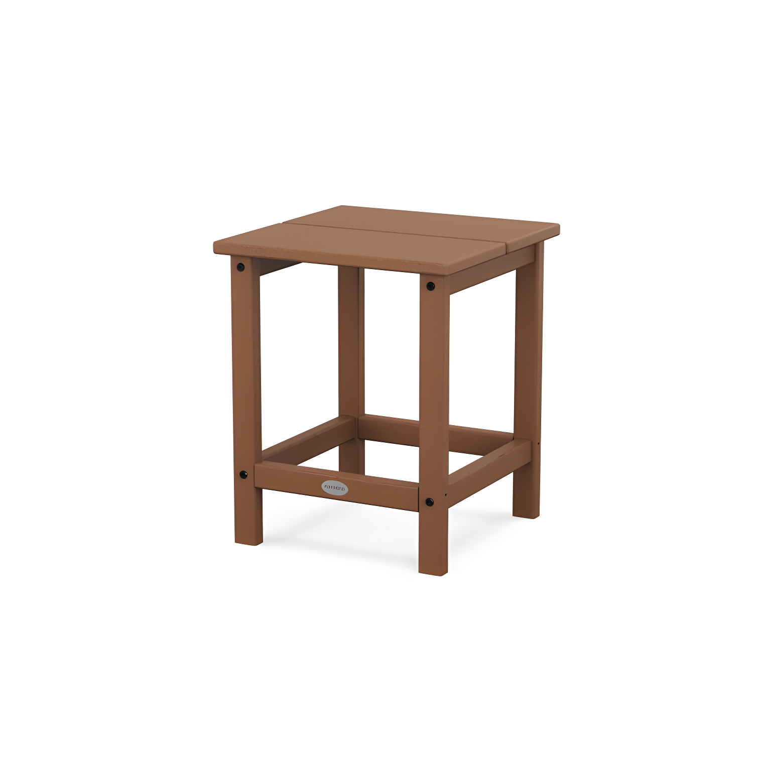 Teak 18" Square Outdoor Side Table