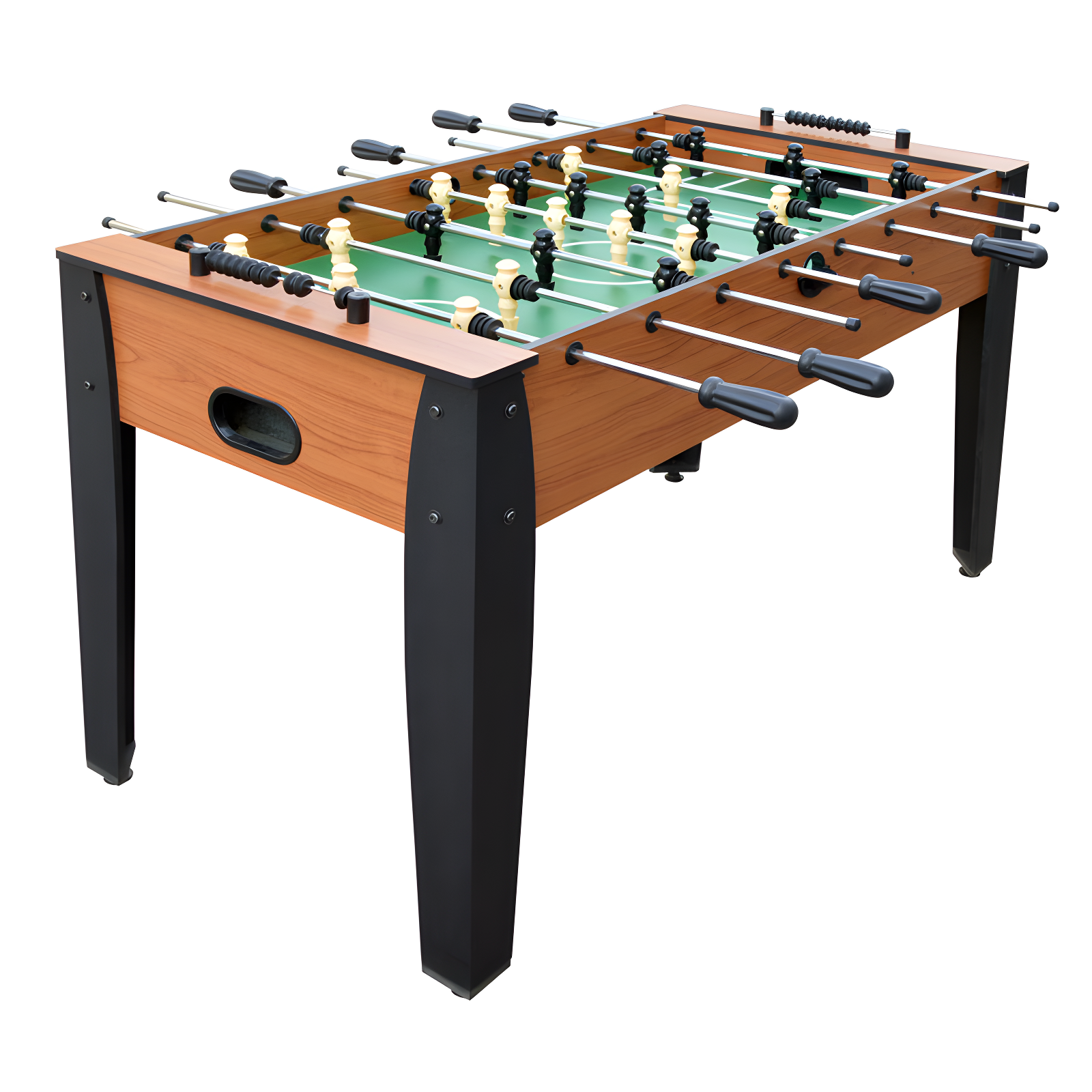 Hurricane 54'' Light Cherry MDF Foosball Table