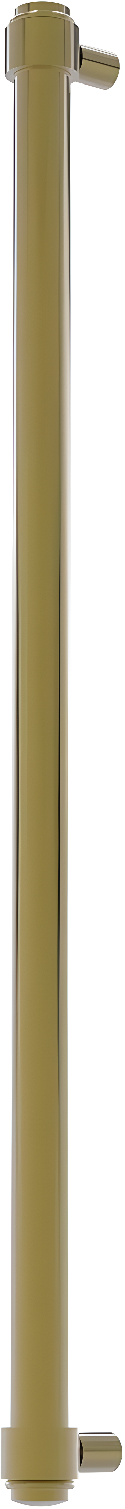 Unlacquered Brass 18-Inch Refrigerator Appliance Pull