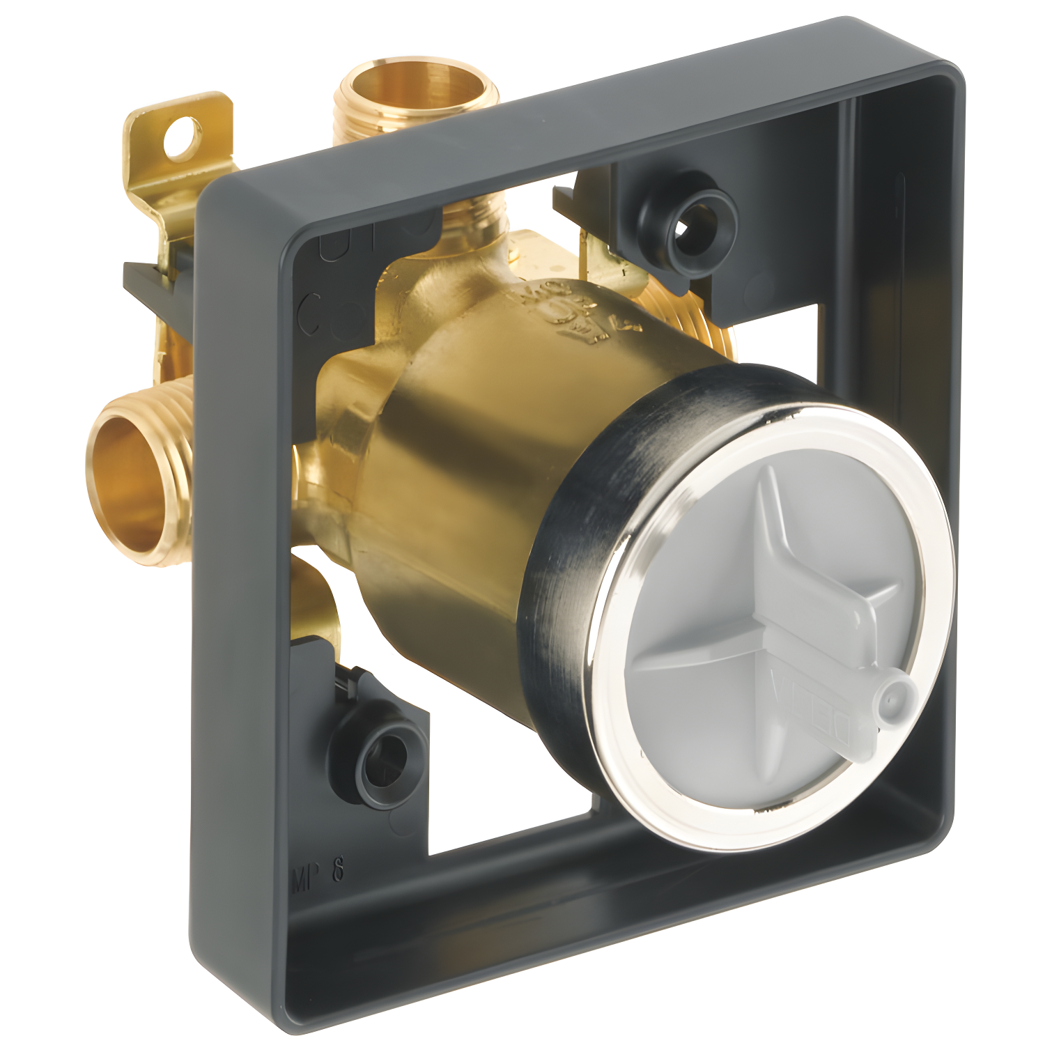 Universal High-Flow Brass Shower Rough Valve Body