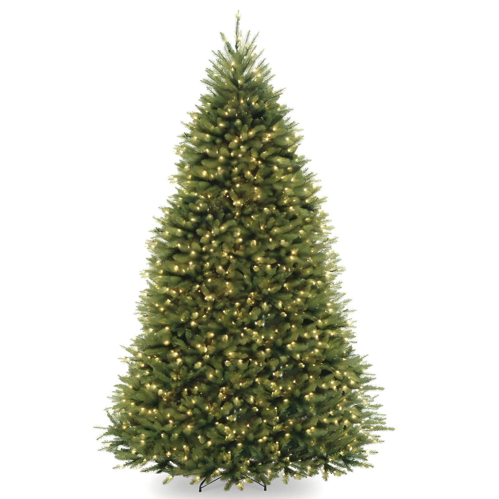 10' Pre-Lit Dunhill Fir Artificial Christmas Tree with Dual Color LED Lights