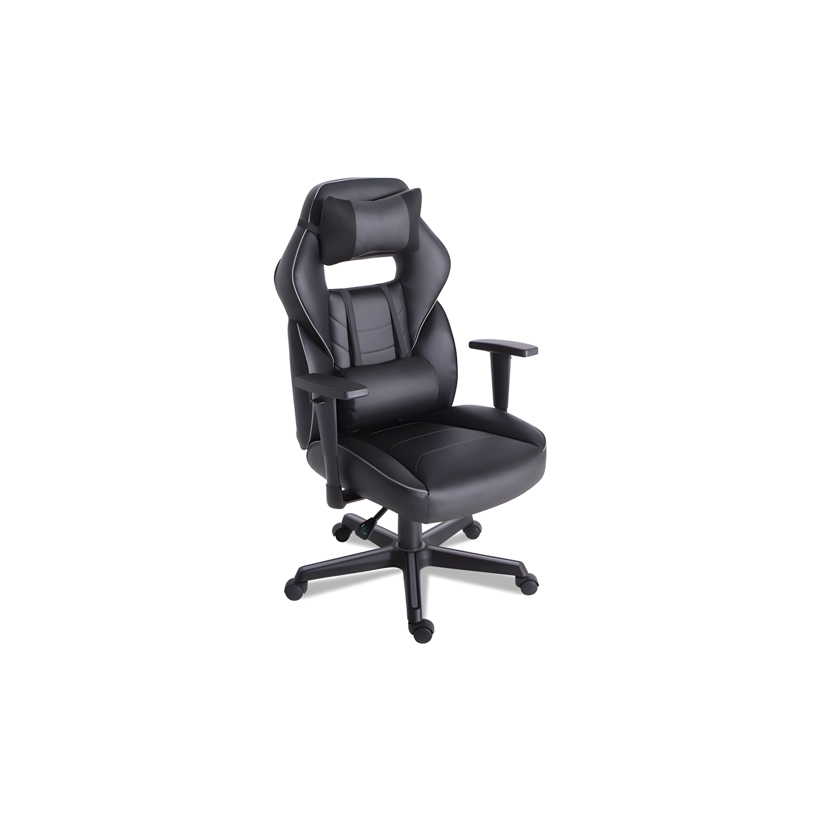 Black and Gray Ergonomic Racing Style Gaming Chair