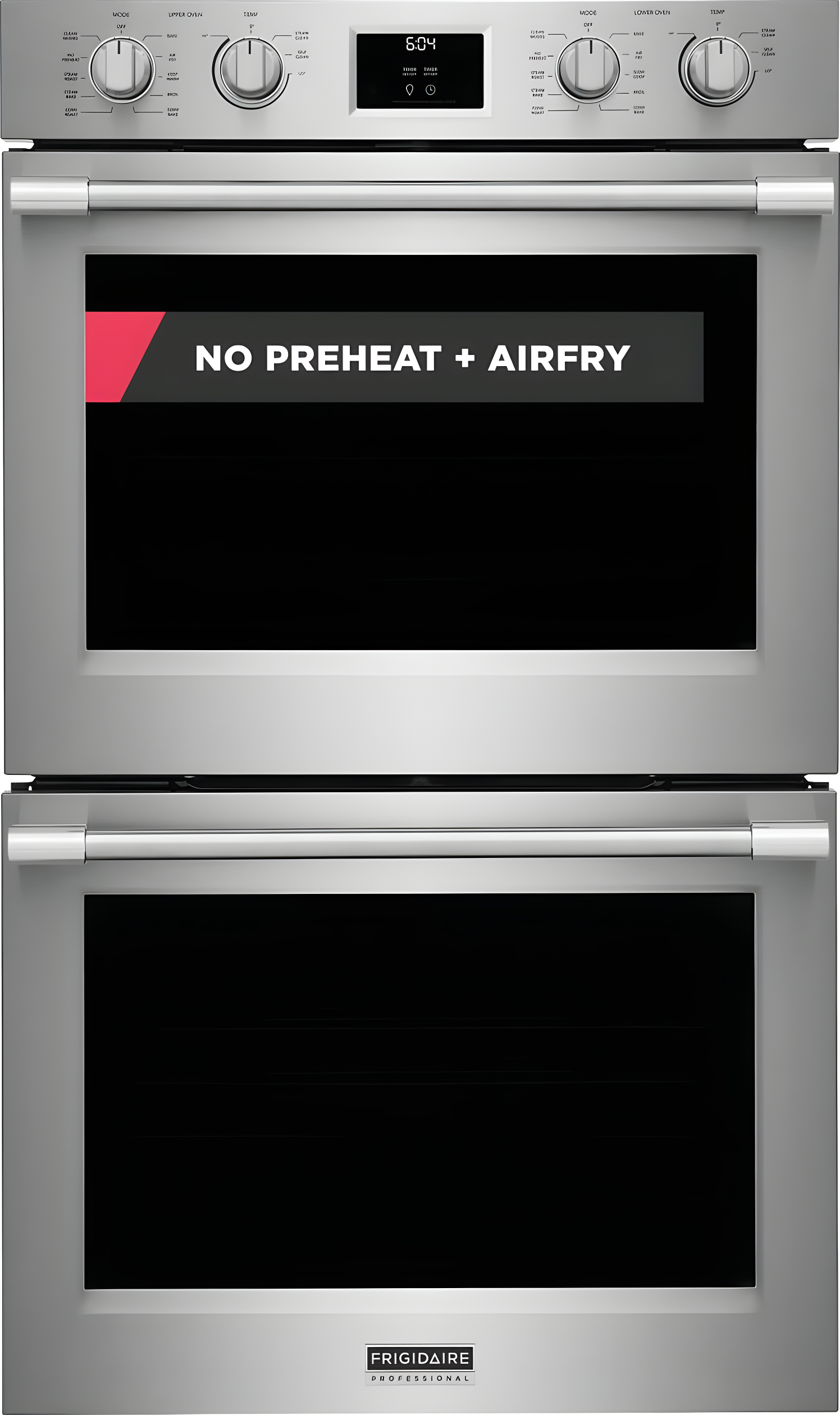 Frigidaire Professional 30" Stainless Steel Double Wall Oven with Air Fry