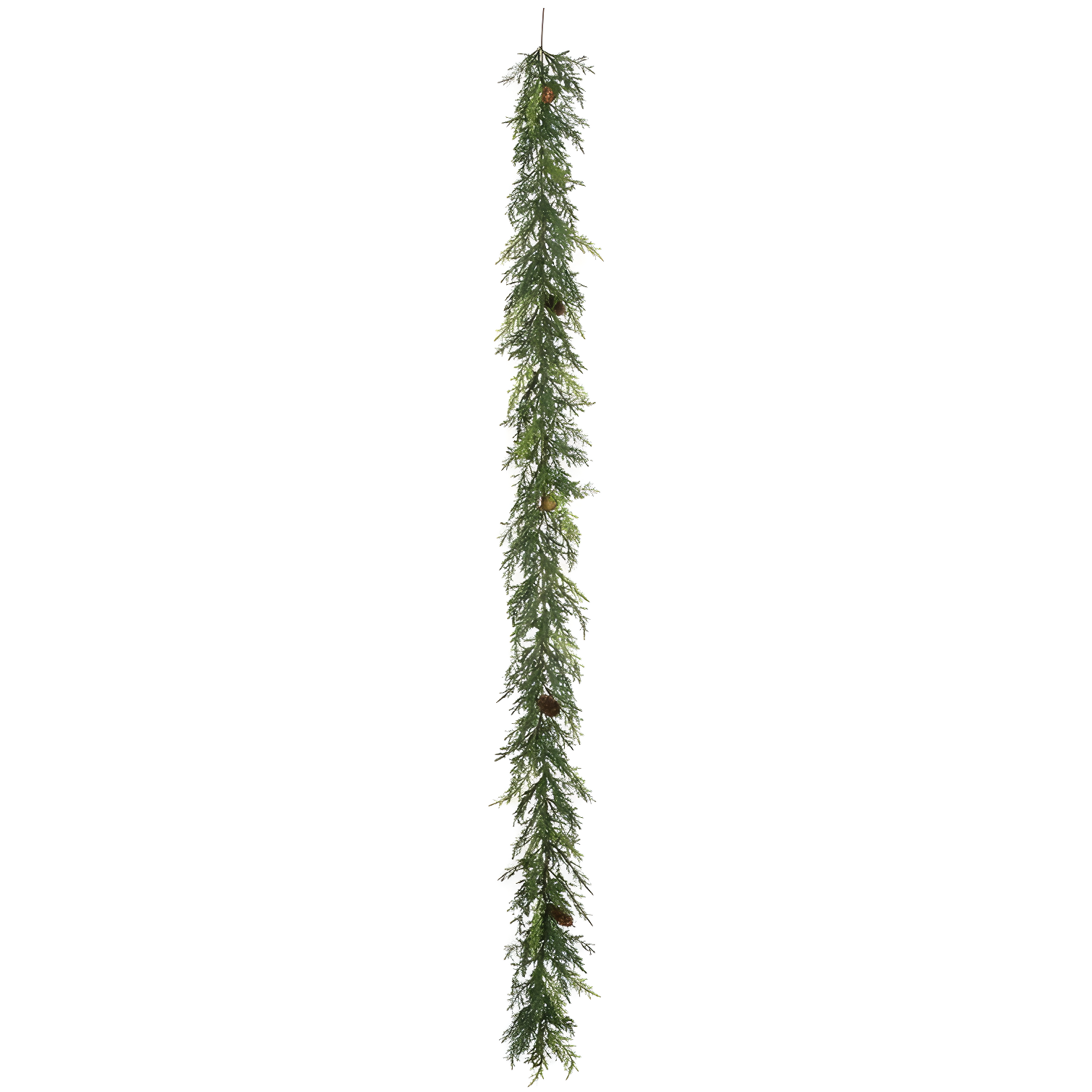 6-Foot Artificial Pine Cone Christmas Garland