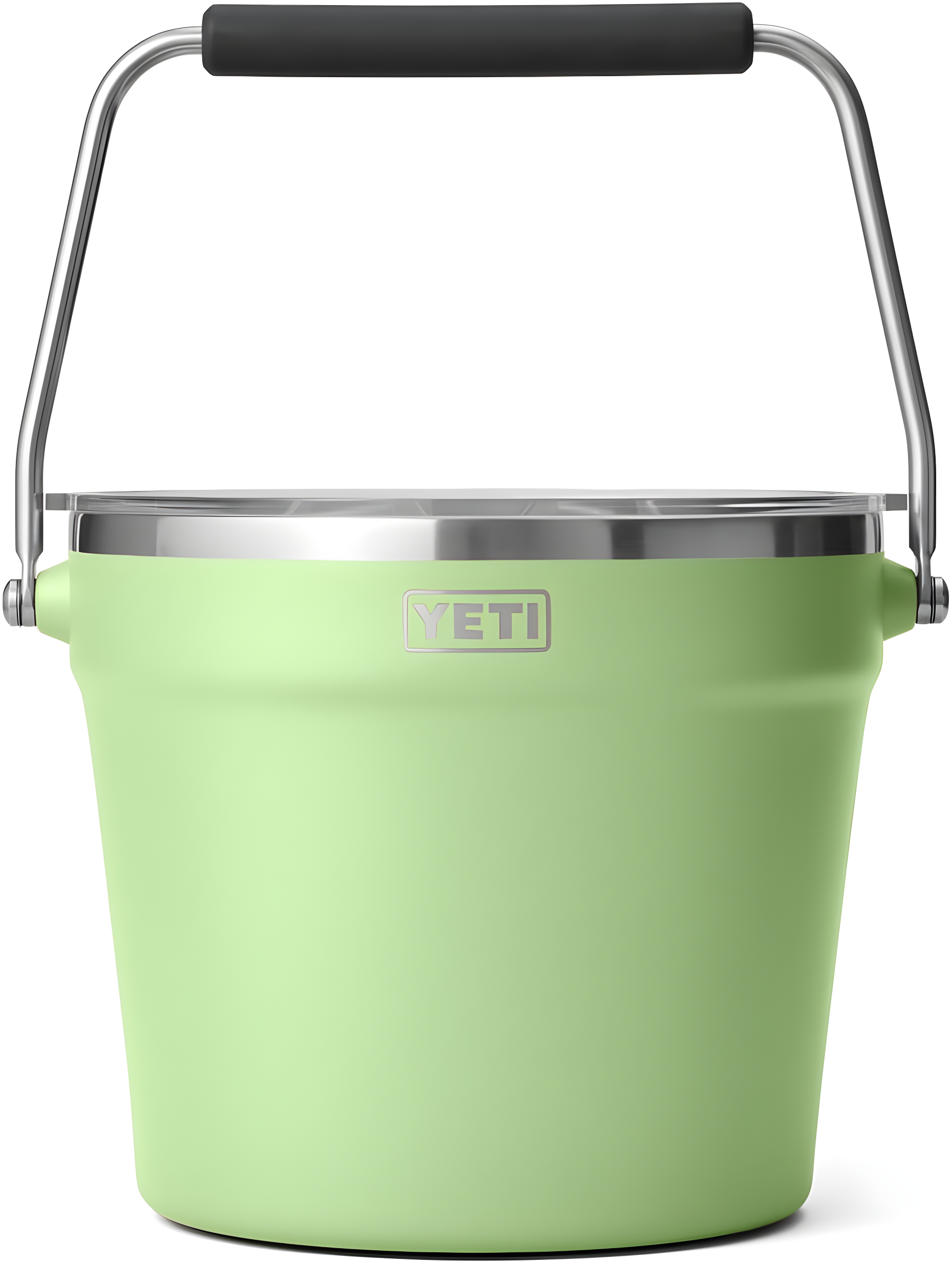 Key Lime Stainless Steel Insulated Beverage Bucket with Lid