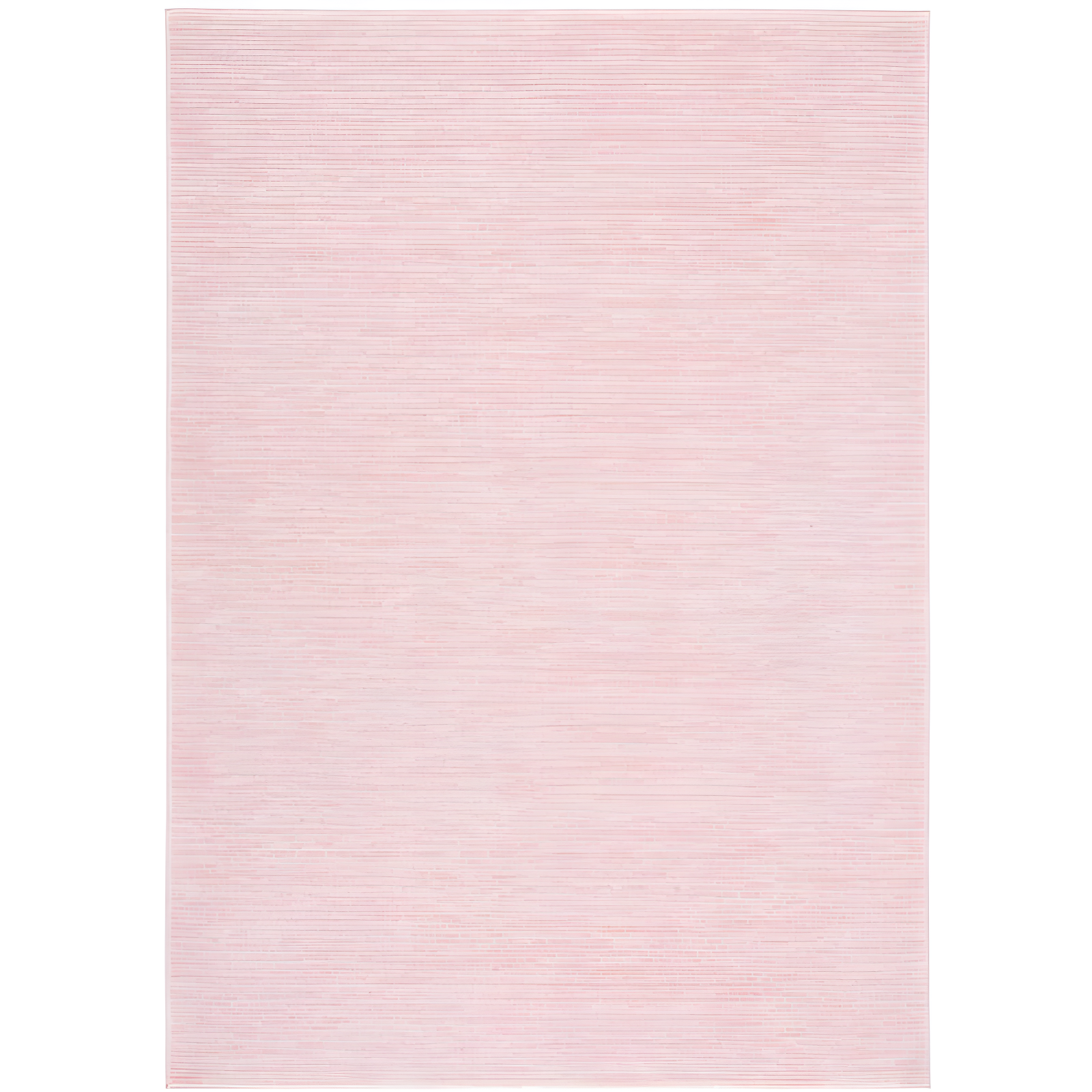 Pink Abstract Hand-Knotted Synthetic 4' x 6' Area Rug