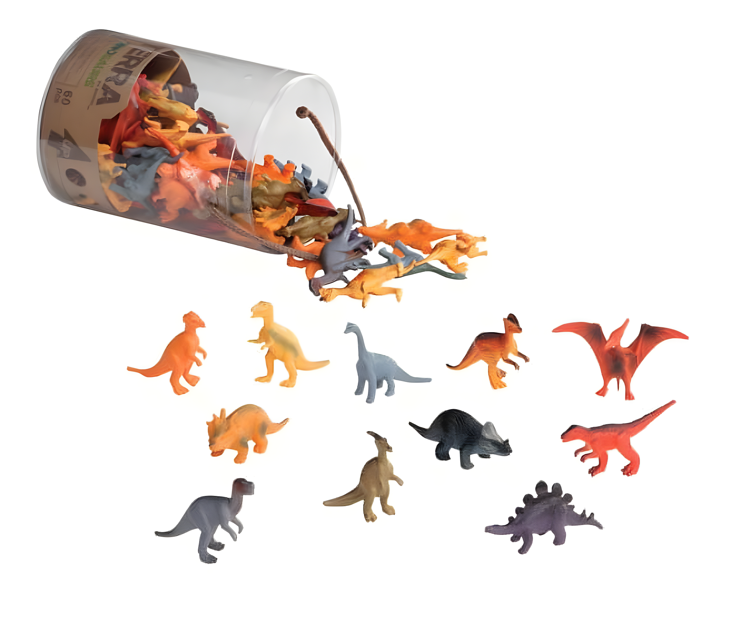 Terra Mini Dinosaur Action Figure Set in Tube