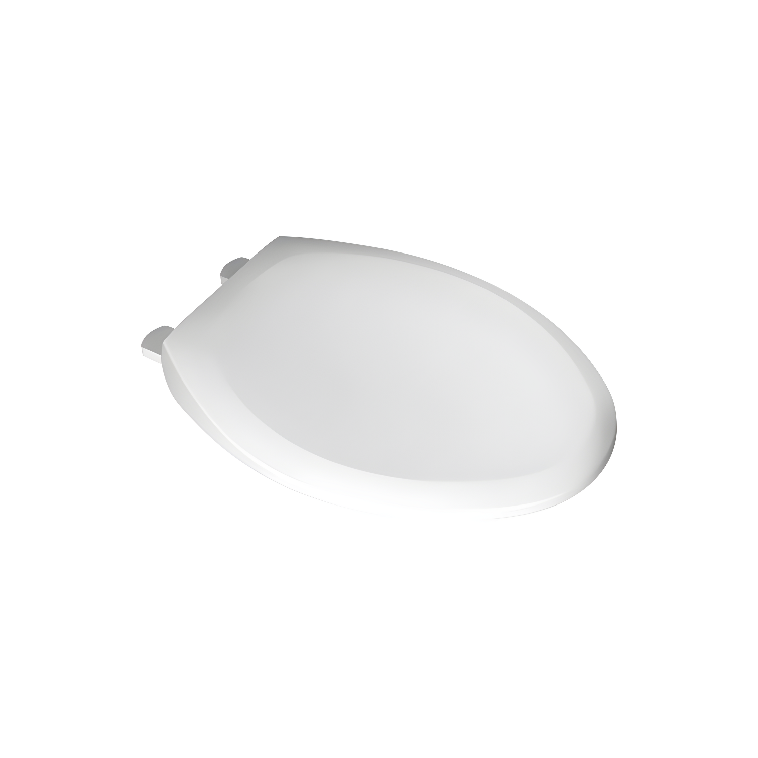 White Slow-Close Easy Lift-Off Elongated Toilet Seat