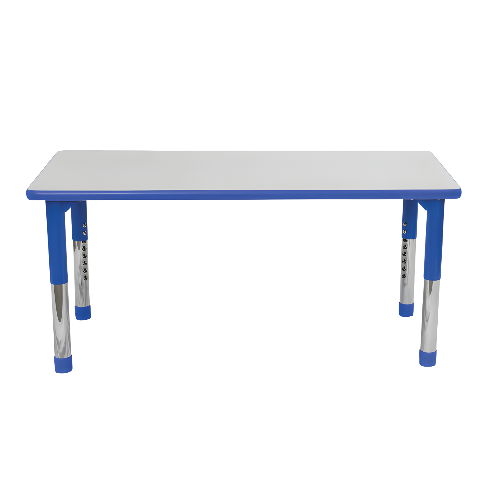 Gray and Blue Adjustable Height Kids Activity Table