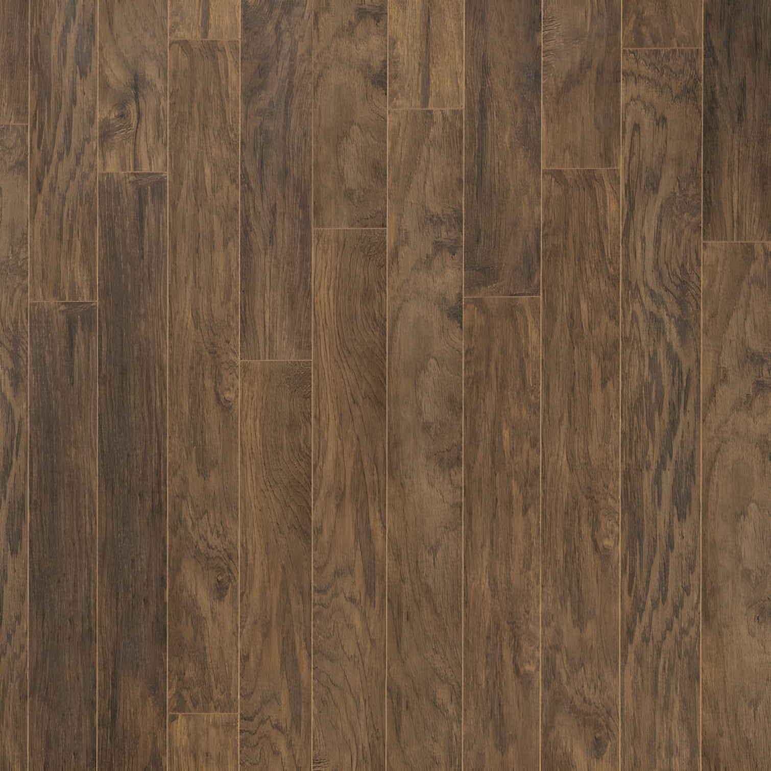 Lowland Hickory 5.23" Wide Rustic Laminate Flooring