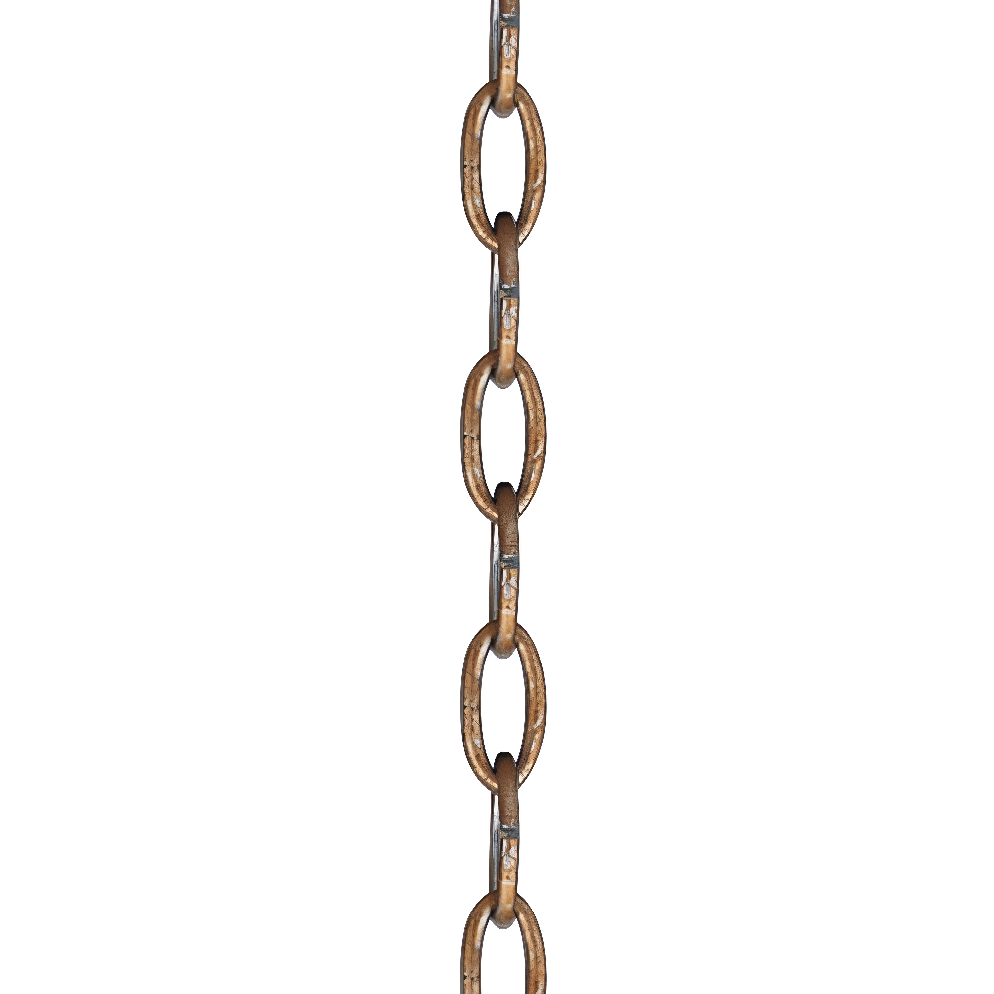 Antique Gold Leaf 3-Foot Decorative Steel Chain