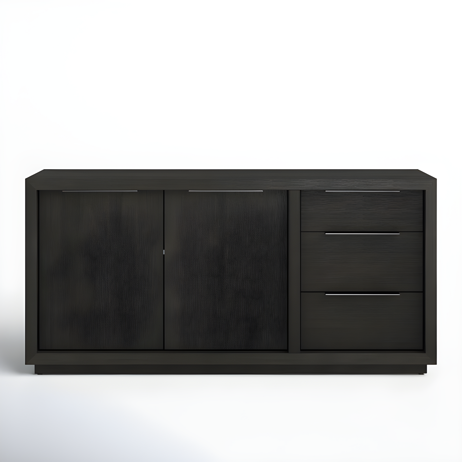 Modus Oxford 66'' Distressed Basalt Gray Contemporary Sideboard