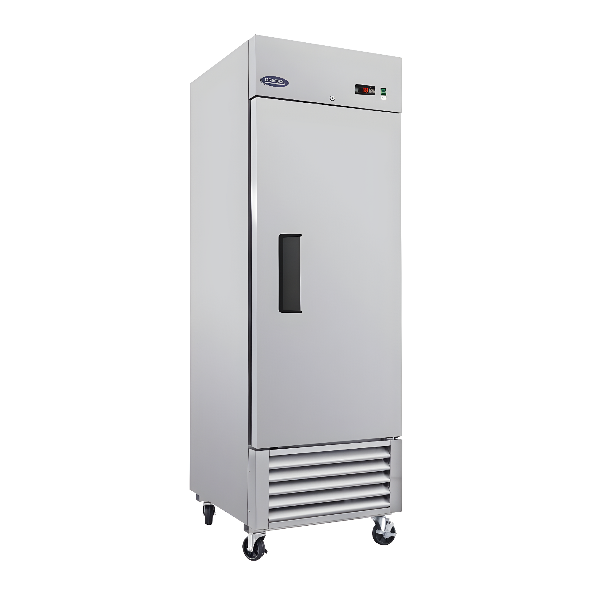 27 in. Stainless Steel Commercial Refrigerator with Auto Defrost