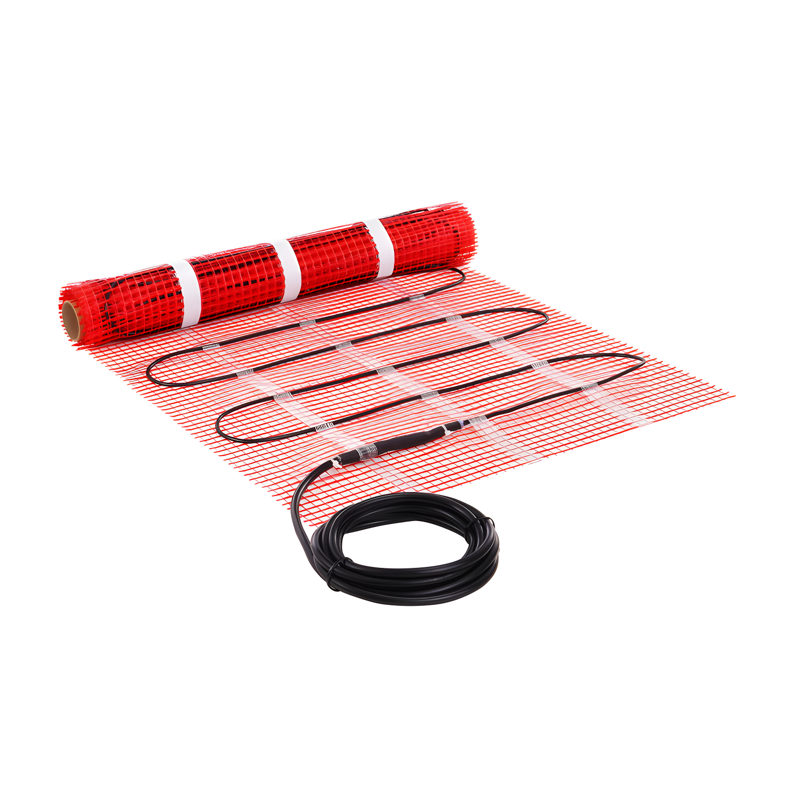 Electric Radiant Floor Heating Mat with Digital Thermostat, 10 Sq.ft