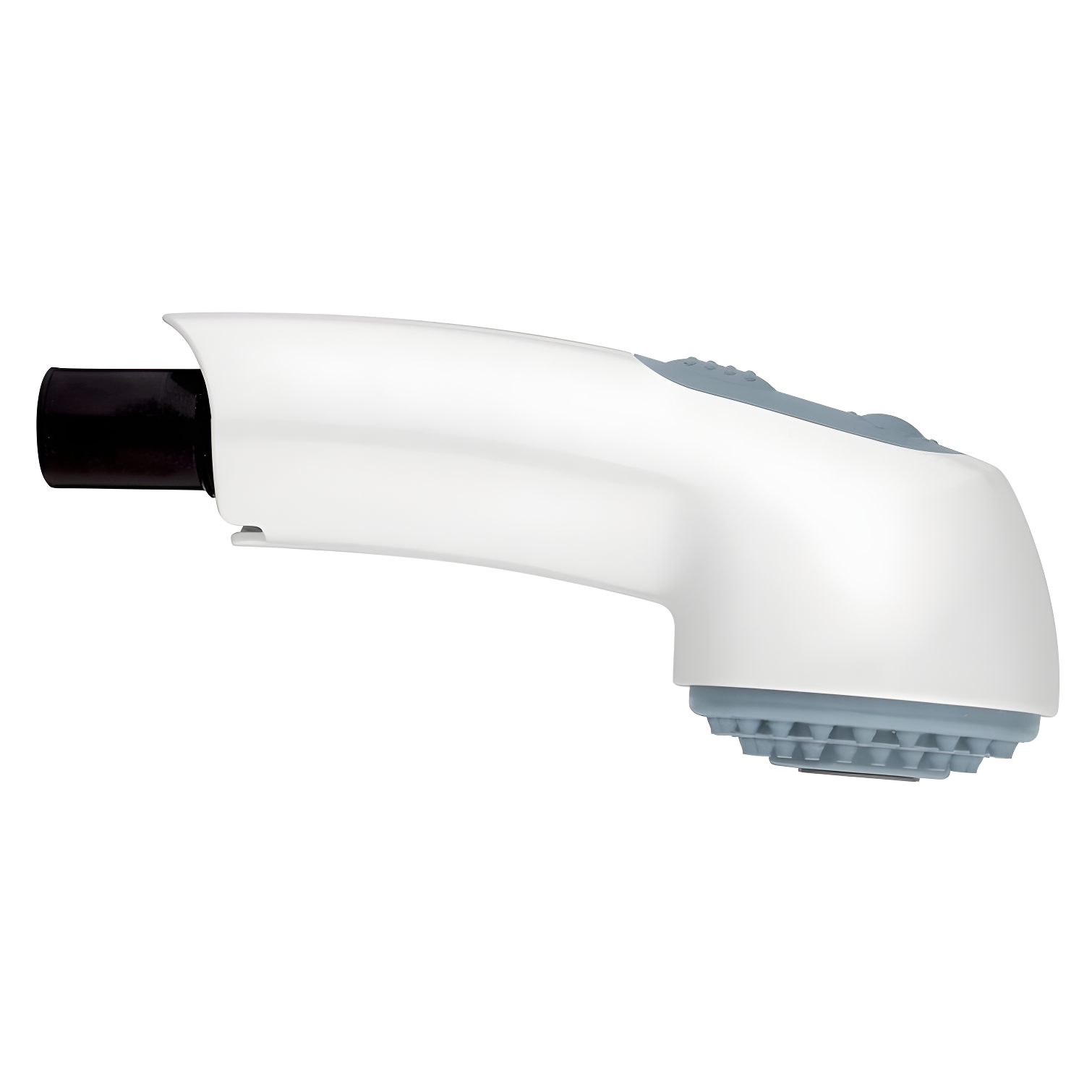 White and Pale Grey Pull-Out Spray Handshower