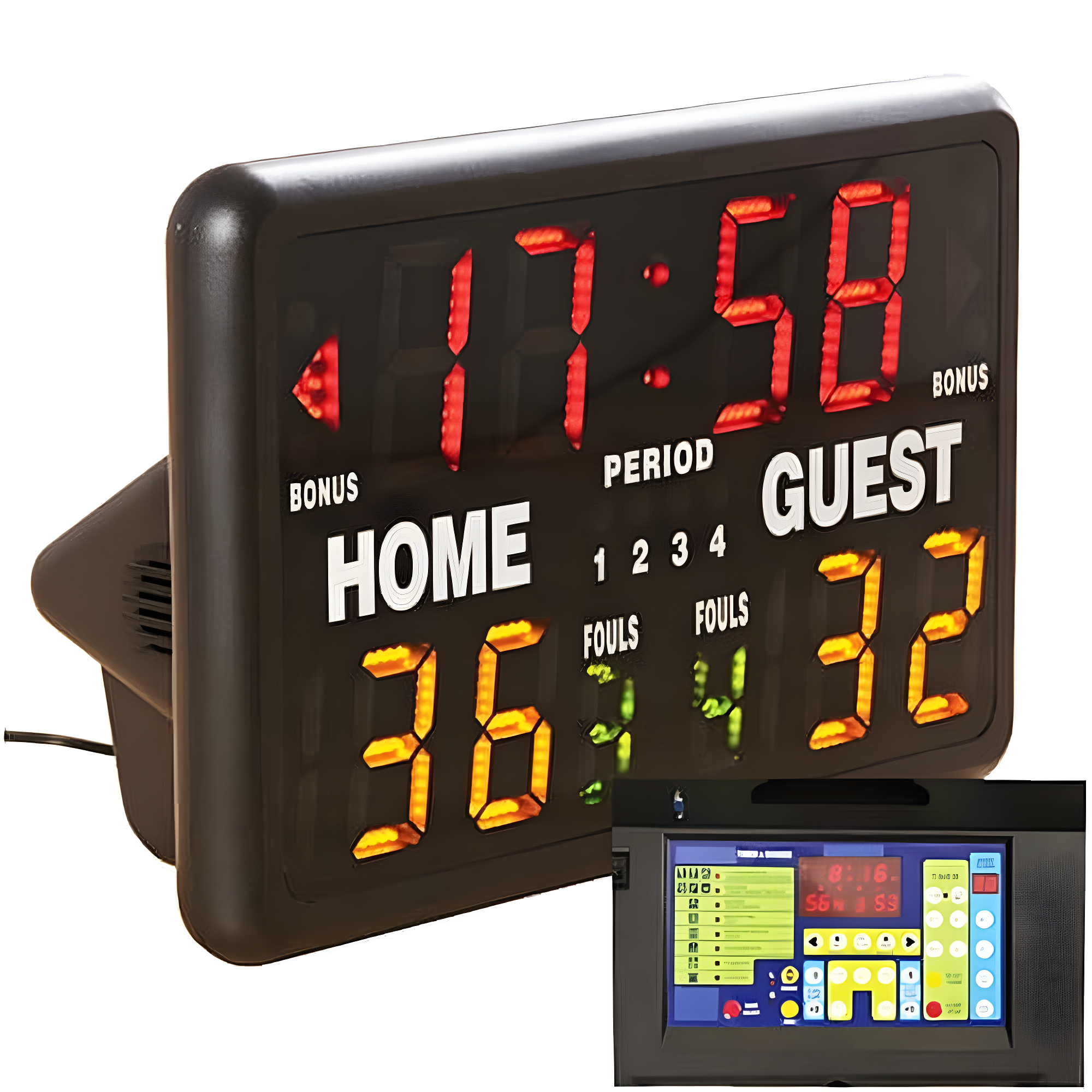 MacGregor Multisport Indoor LED Electronic Scoreboard with Remote