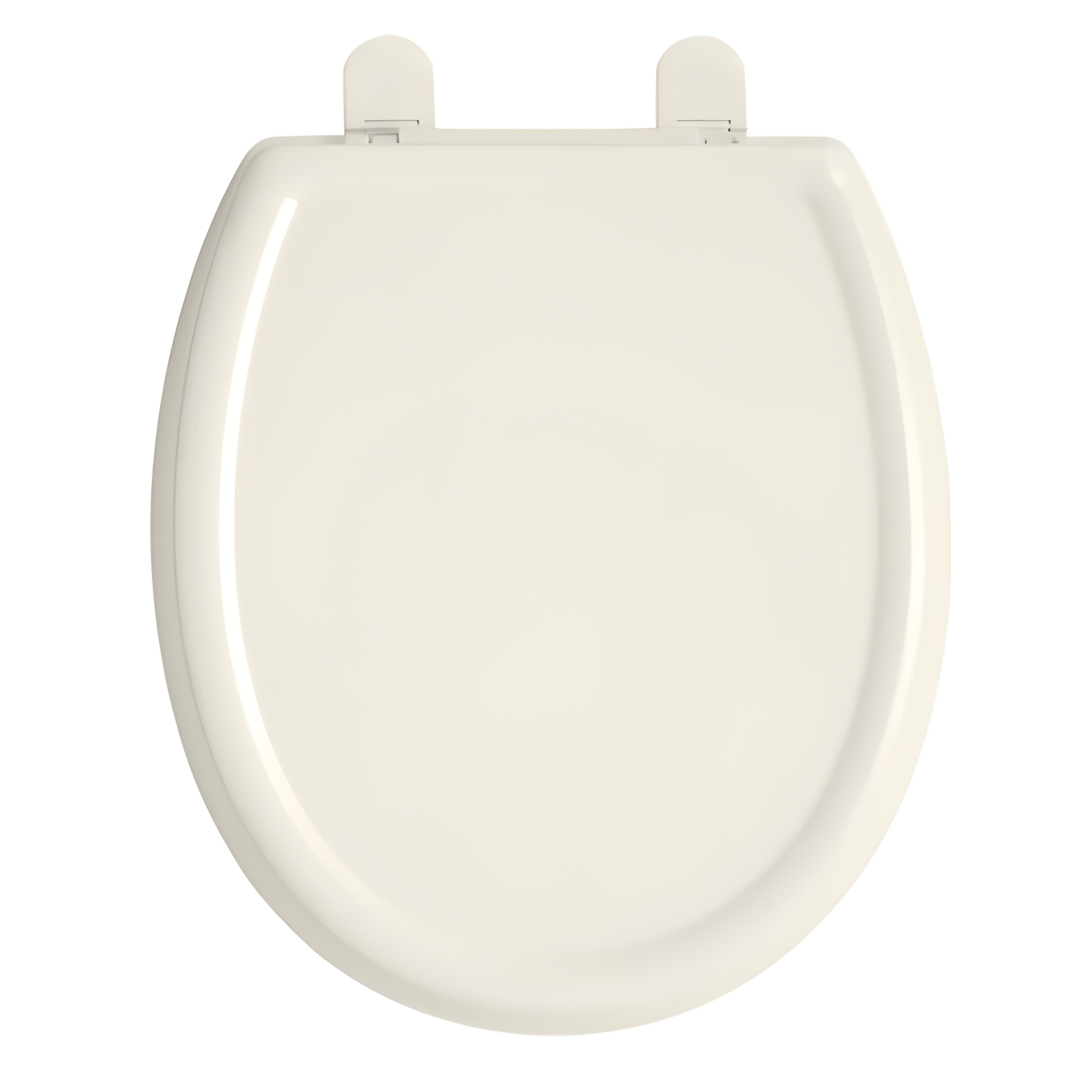 Bone Slow-Close Elongated Toilet Seat with Telescoping Lid