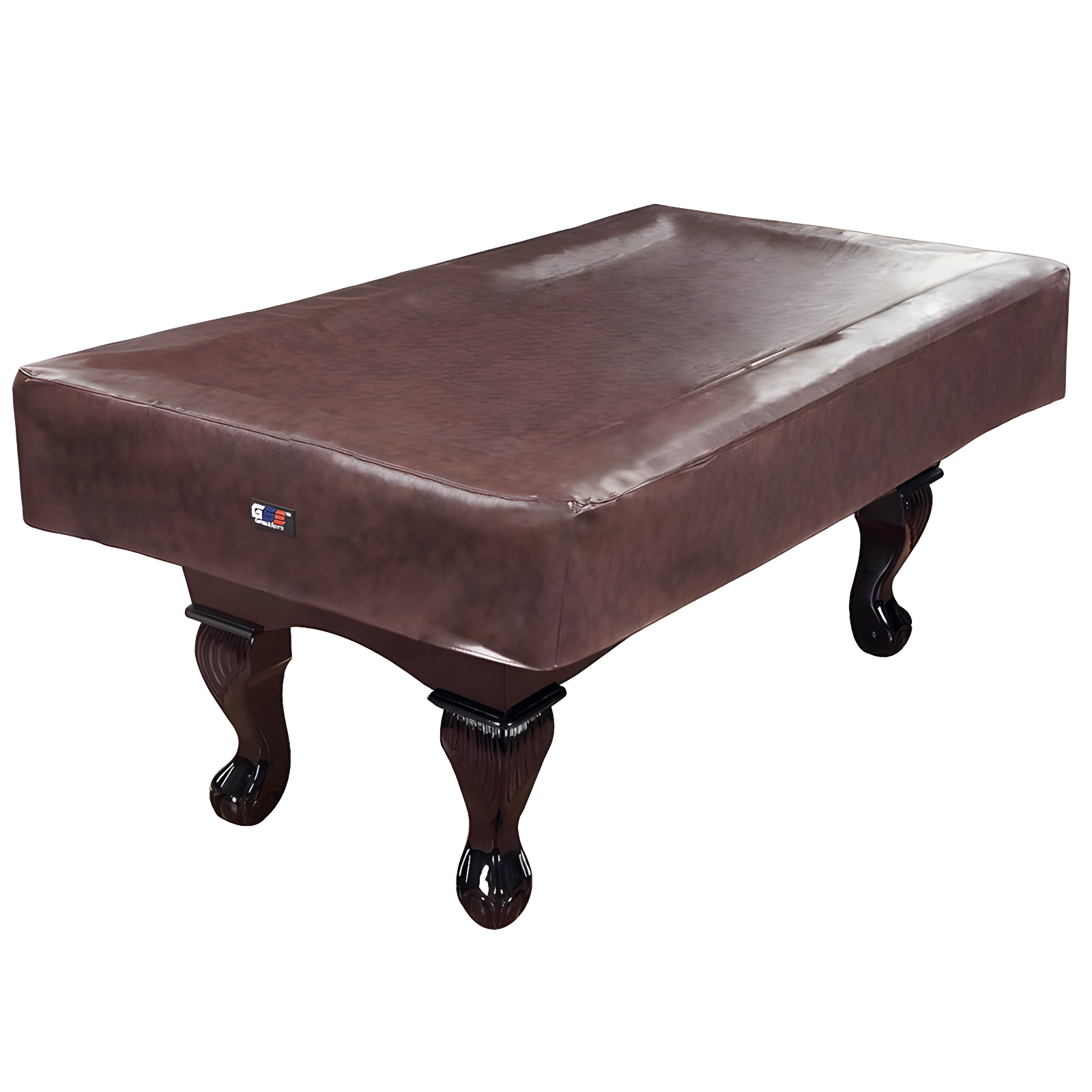 Brown Heavy Duty Leatherette 8-Foot Pool Table Cover