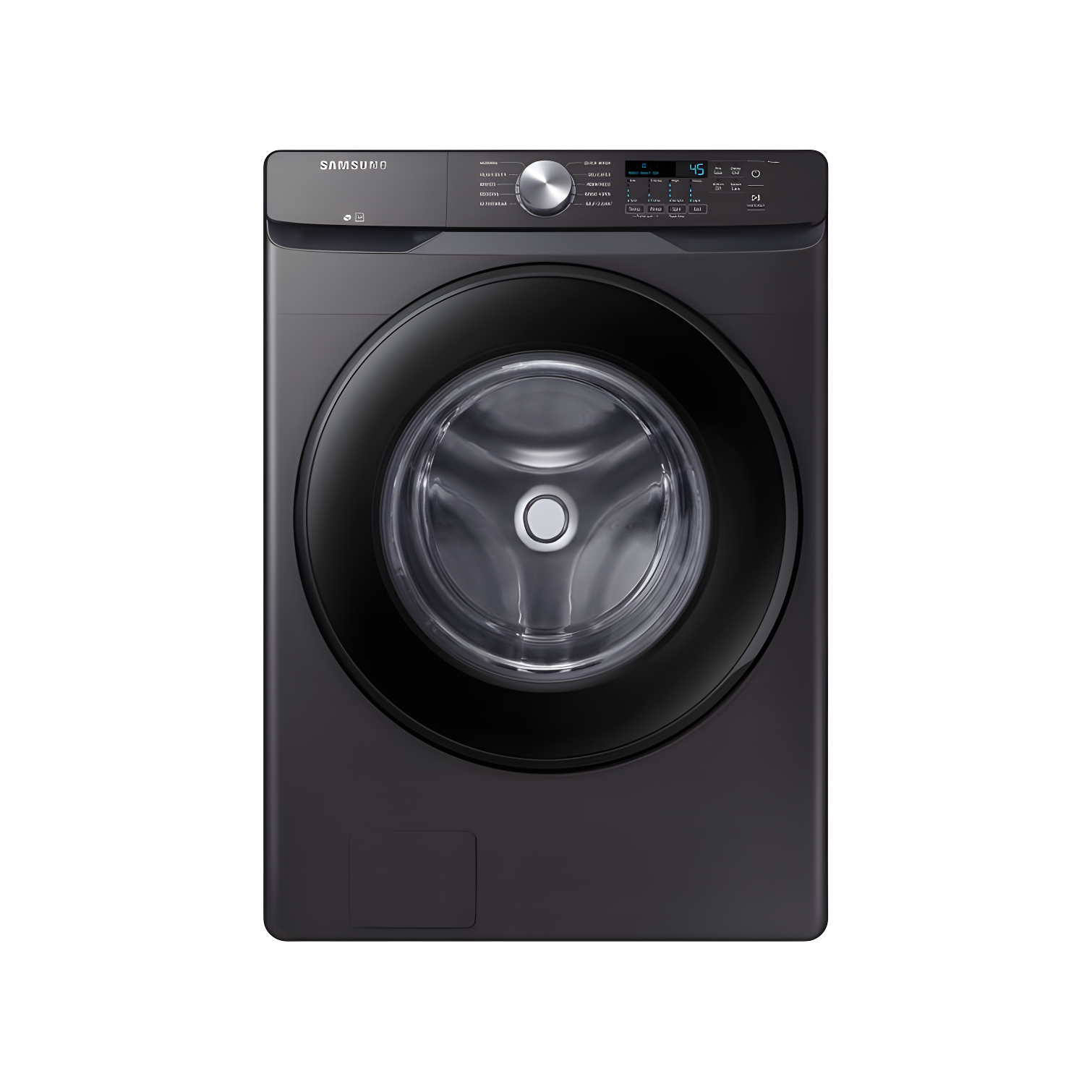 4.5 Cu. Ft. Black Stainless Steel Front Load Washer