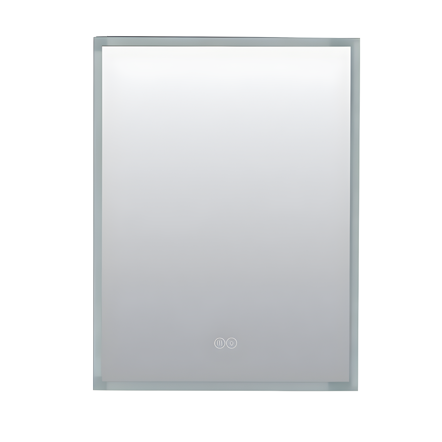 Designer Series Aluminum LED Lighted Medicine Cabinet with Mirror