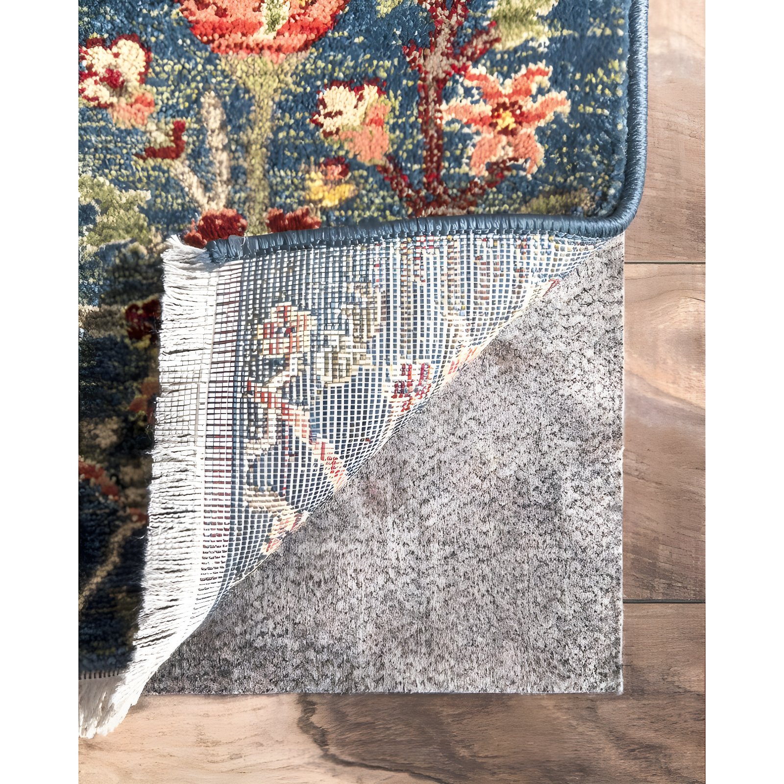 Eco-Friendly Low-Profile Non-Skid Rug Pad, 17" x 16"