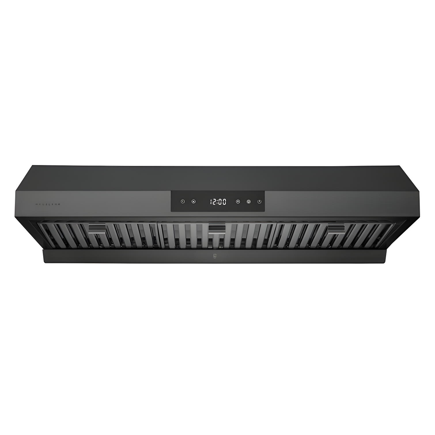 30-Inch Black Stainless Steel Under Cabinet Range Hood with Touch Screen